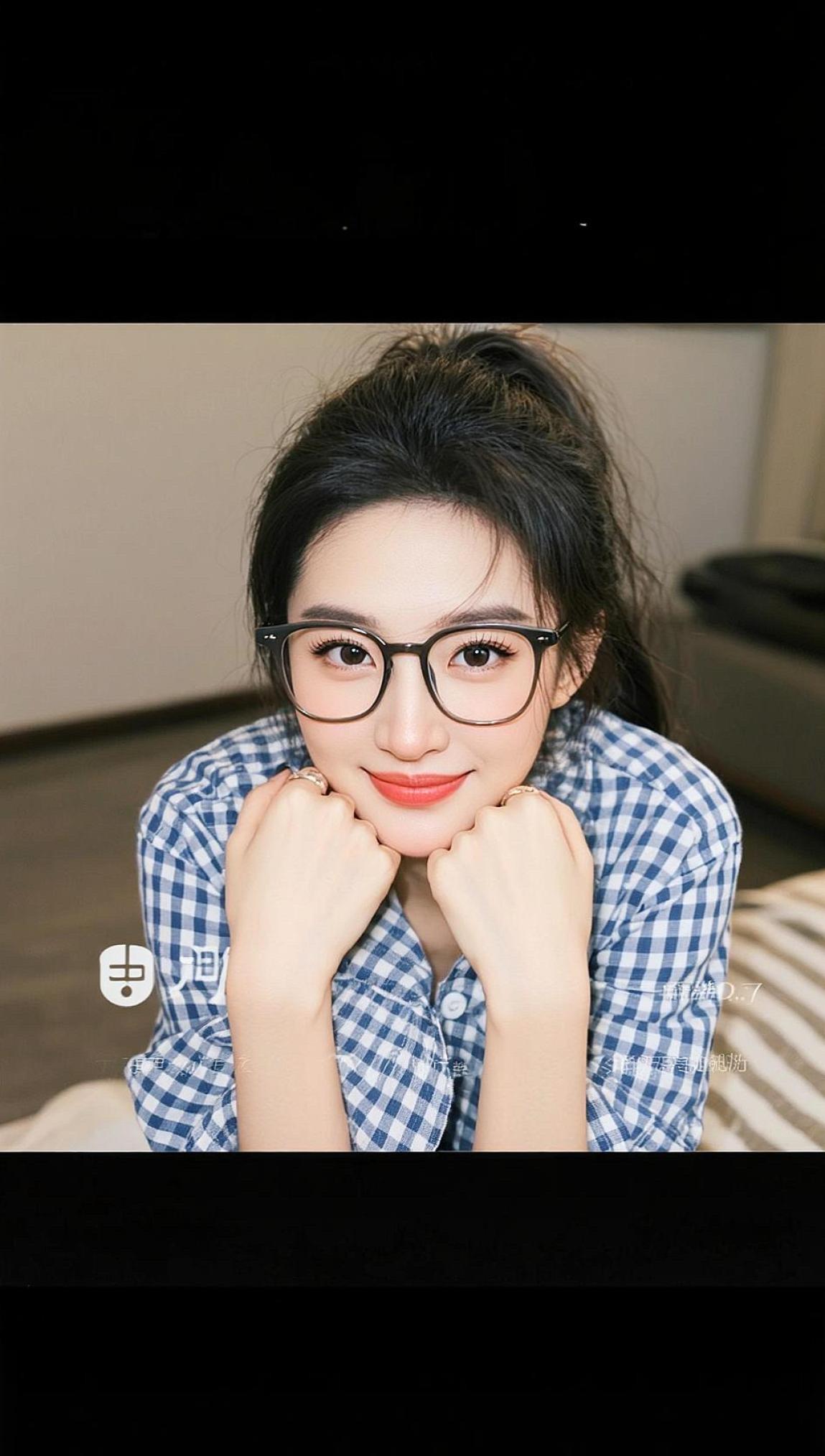 素颜文艺自拍 猫眼眼镜 好物推荐🔥 橱窗下单