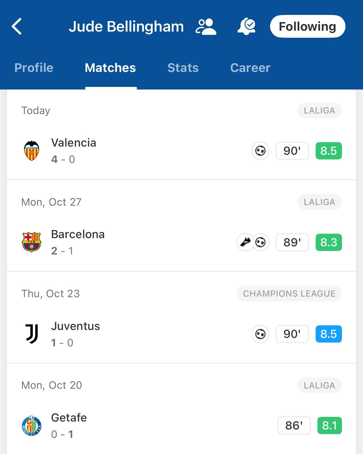 国际比赛日后的贝林厄姆🔥皇马vs瓦伦西亚 ​​​