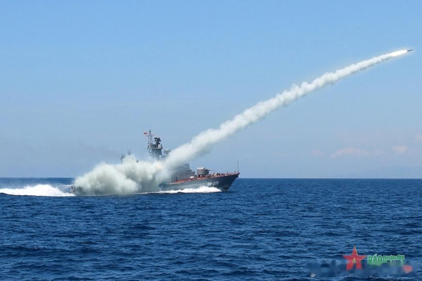 2024年越南海军海上发射导弹军事历史全触达