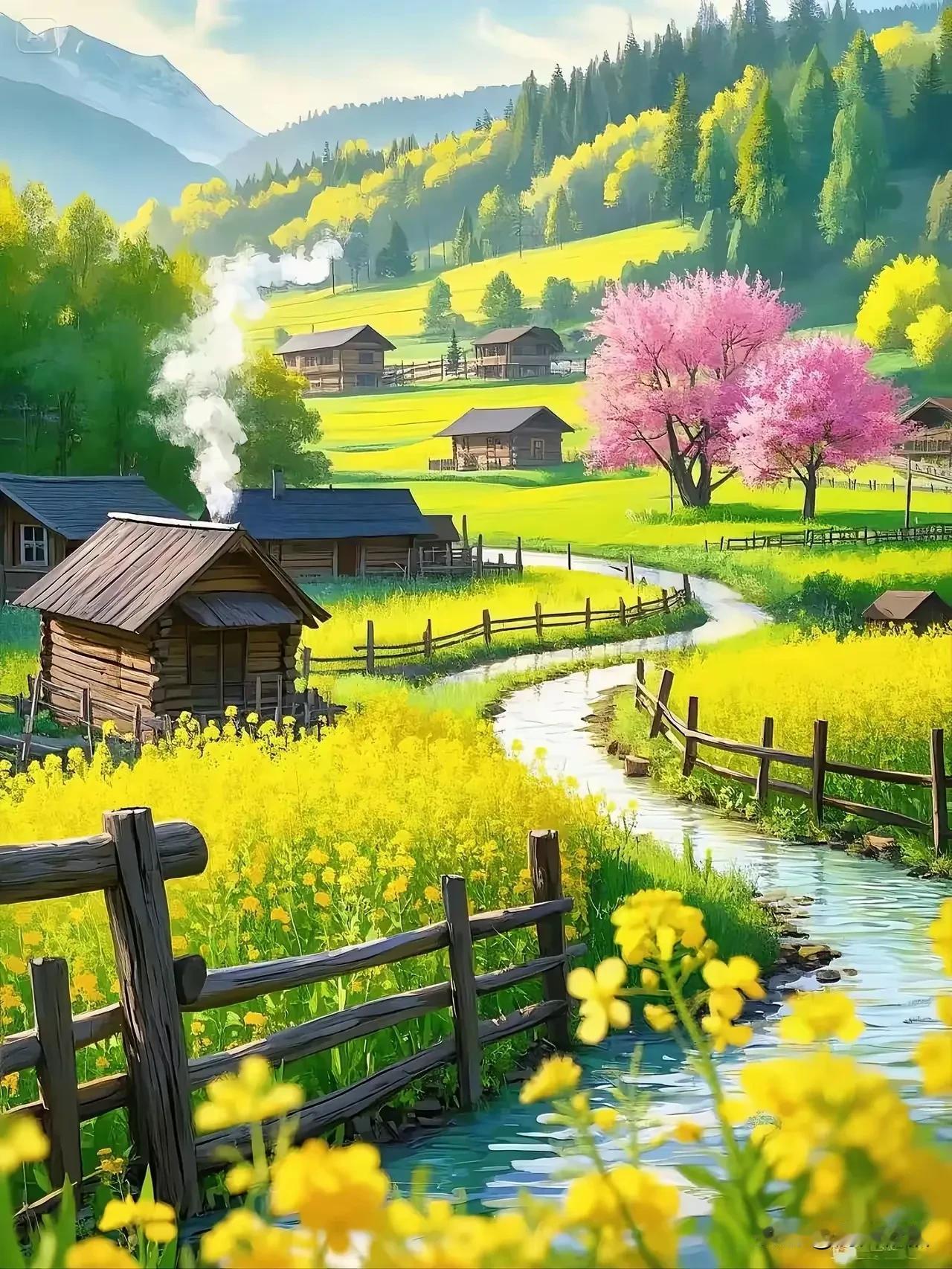 五律《暮年自适》
 
日月随年长，
悠然顺自然。
闲行阡陌上，
漫品水云边。
胸