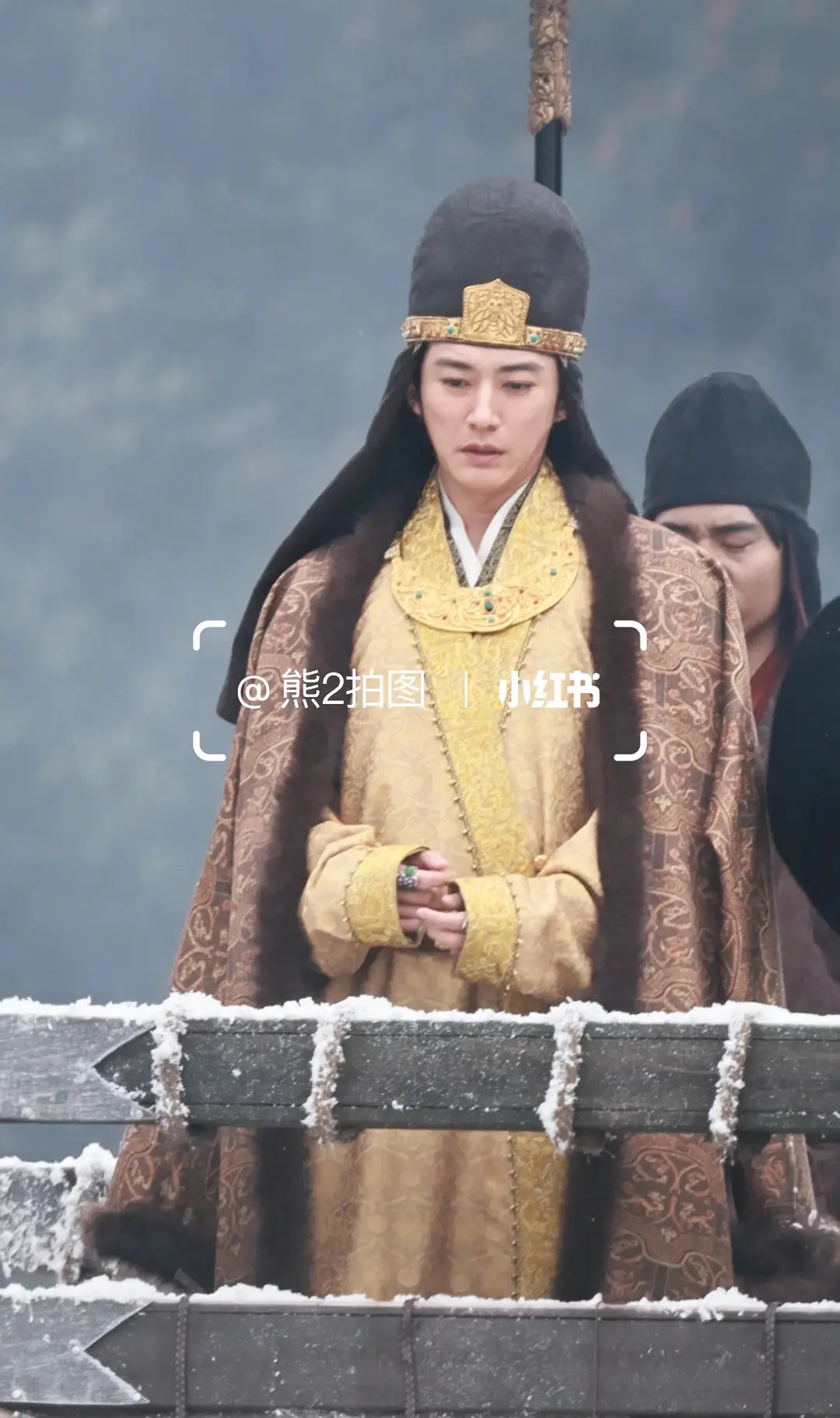 博物馆里的鲜卑族拓跋濬妆造，刘学义演的江山大同拓跋濬妆造。