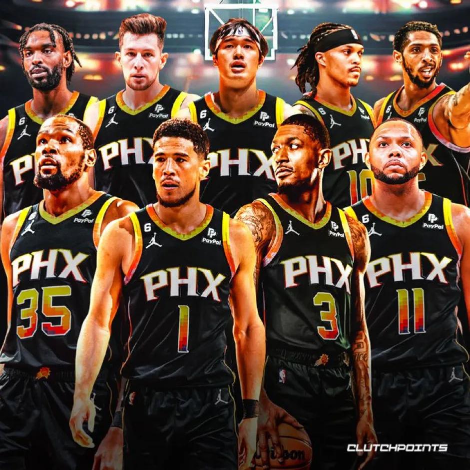 三天增四人，太阳正在炽晒NBA！而目前太阳队这9人上赛季命中率都在35%以上，而
