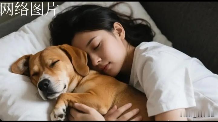 真是无奇不有。妻子养了条狗，每天抱着狗狗睡觉，吃饭也是在餐桌上一起吃。后来，妻子