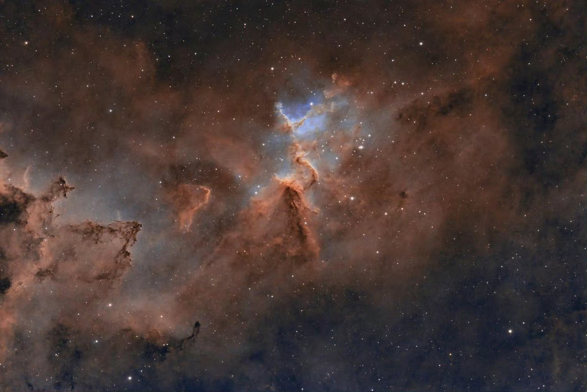 #每天一天文图# Melotte 15（心形星云）和 Celestron C8 