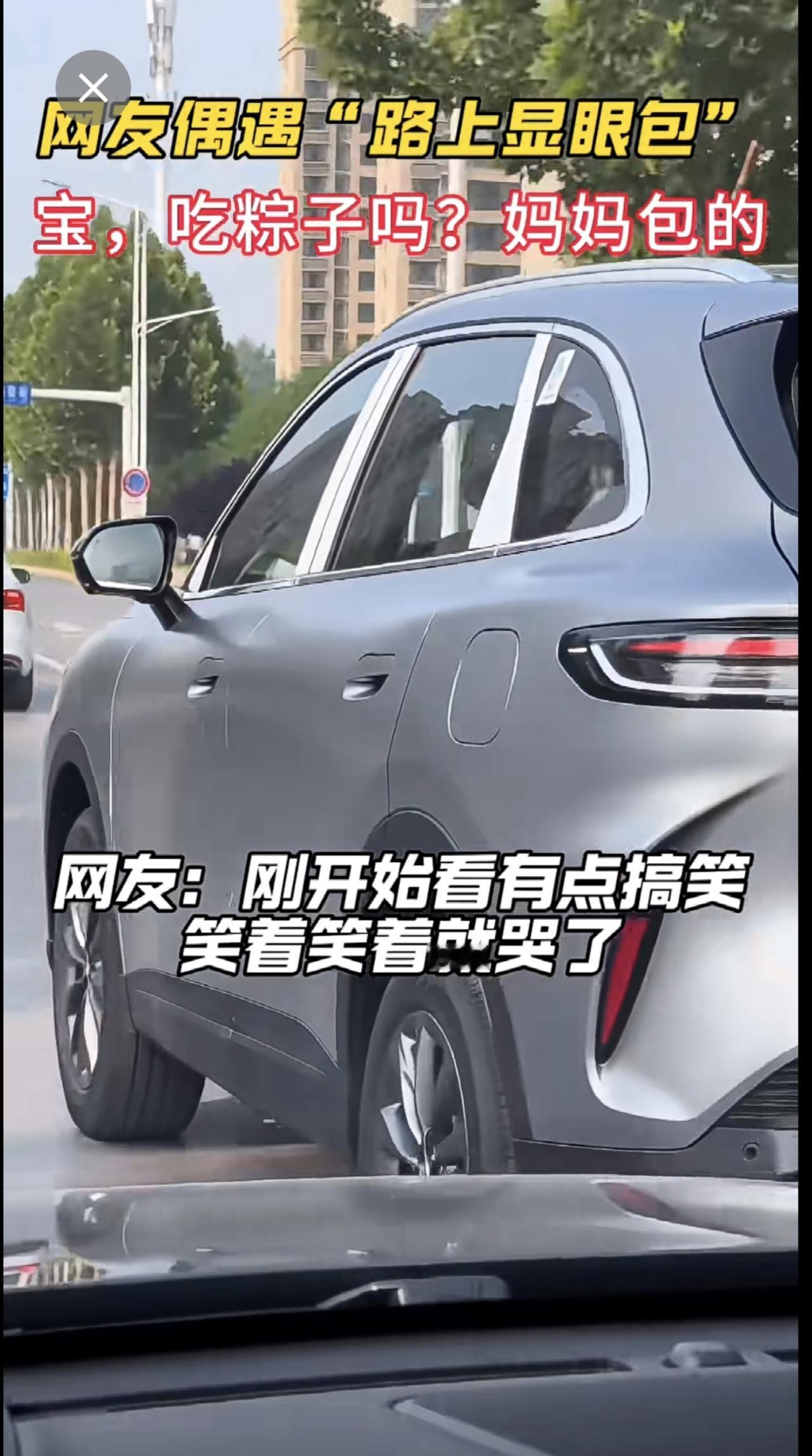 宝，吃粽子吗？我妈妈包的！这是赤裸裸的炫耀