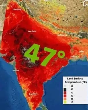 郎咸平说了一句让人后背发凉的话：印度高温，可能正在把 3500 公里的中印边境，
