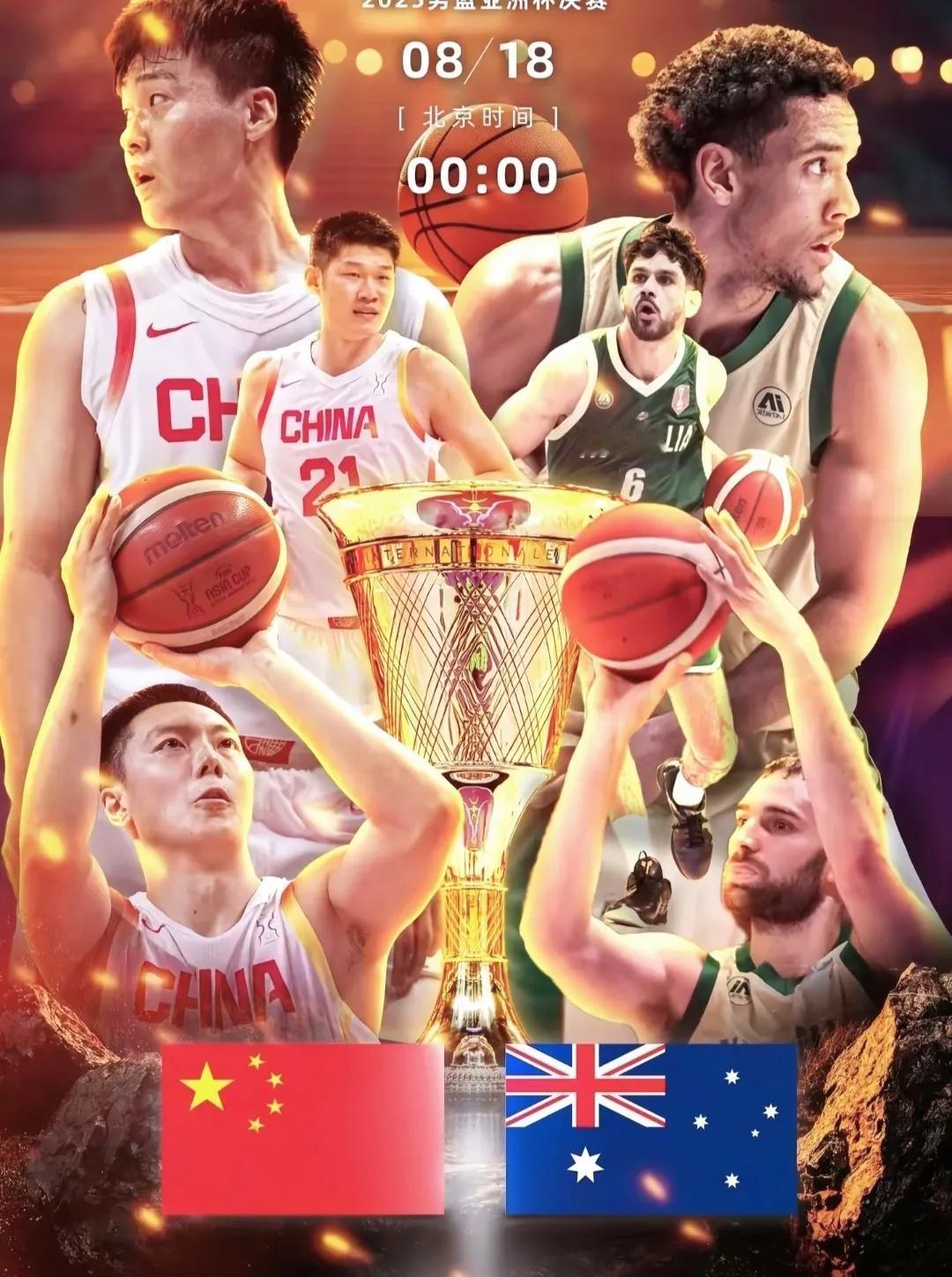 冷知识，FIBA科普说，本次中国男篮与澳大利亚男篮都是全本土球员作战。
除王俊杰
