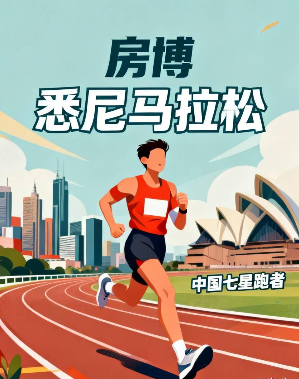 三个月未跑全马的房博，征战悉尼大满贯！
 
作为特邀精英选手出战，赛道爬升300