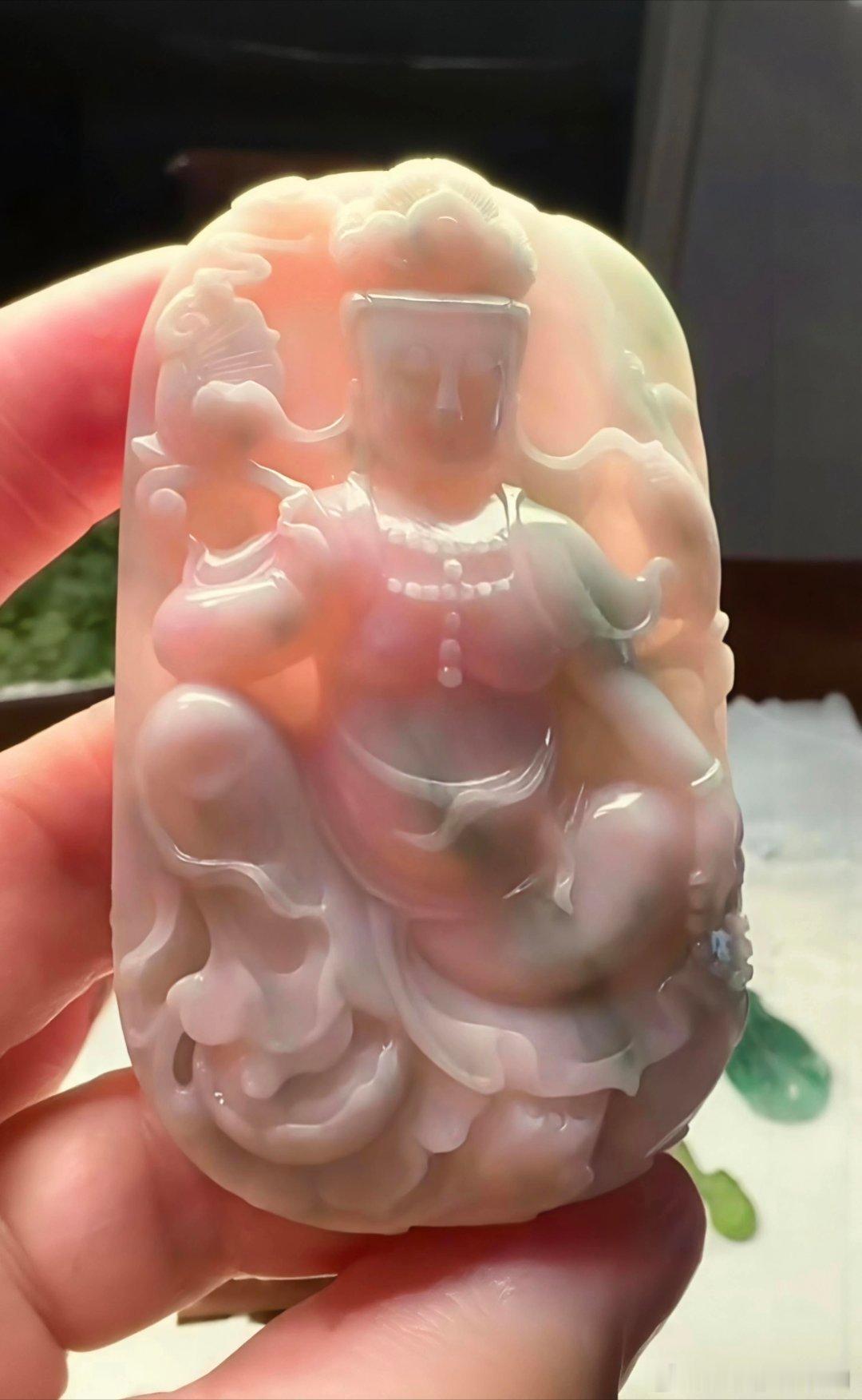 【家乡独玉】独山玉研究会副会长、好友李平精美私珍，与师友们分享，一手货源，雕刻师