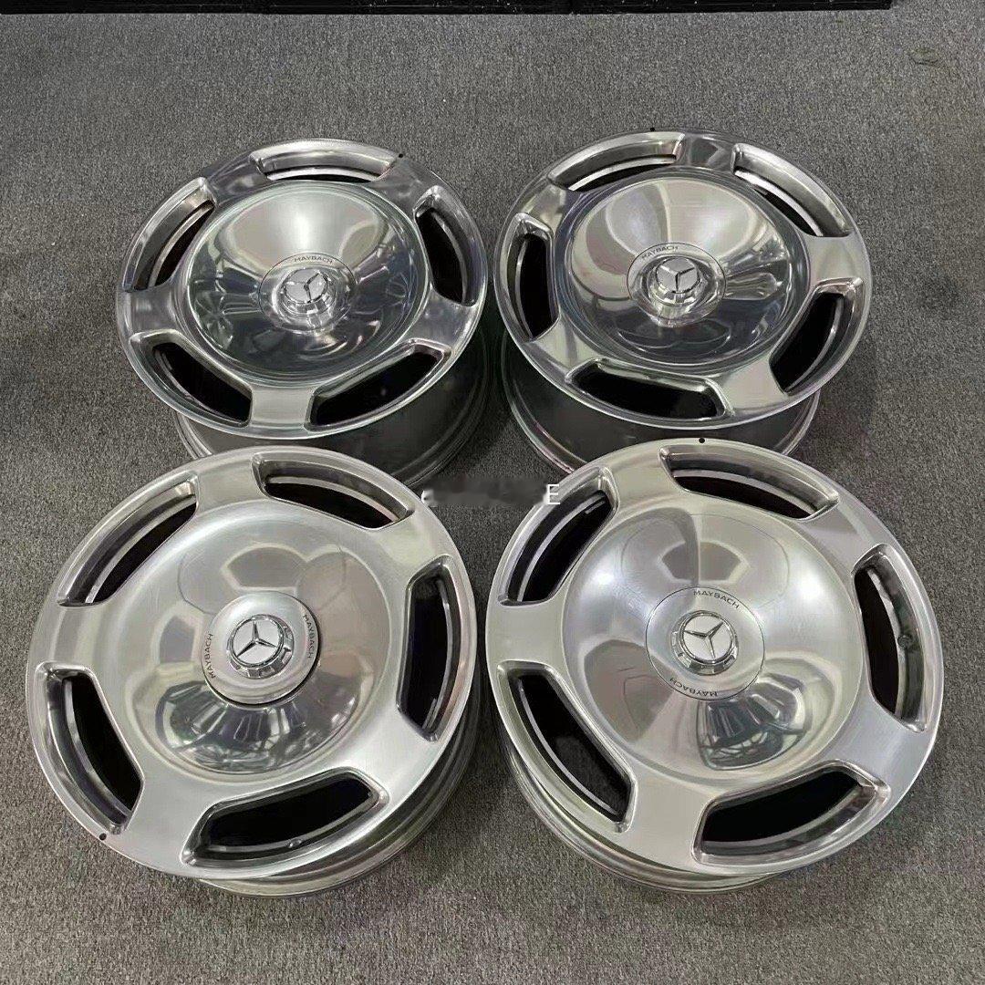 20寸 迈巴赫S680 德国产原厂正品锻造拆车 前后配原装漆面，奔驰新老款S级全