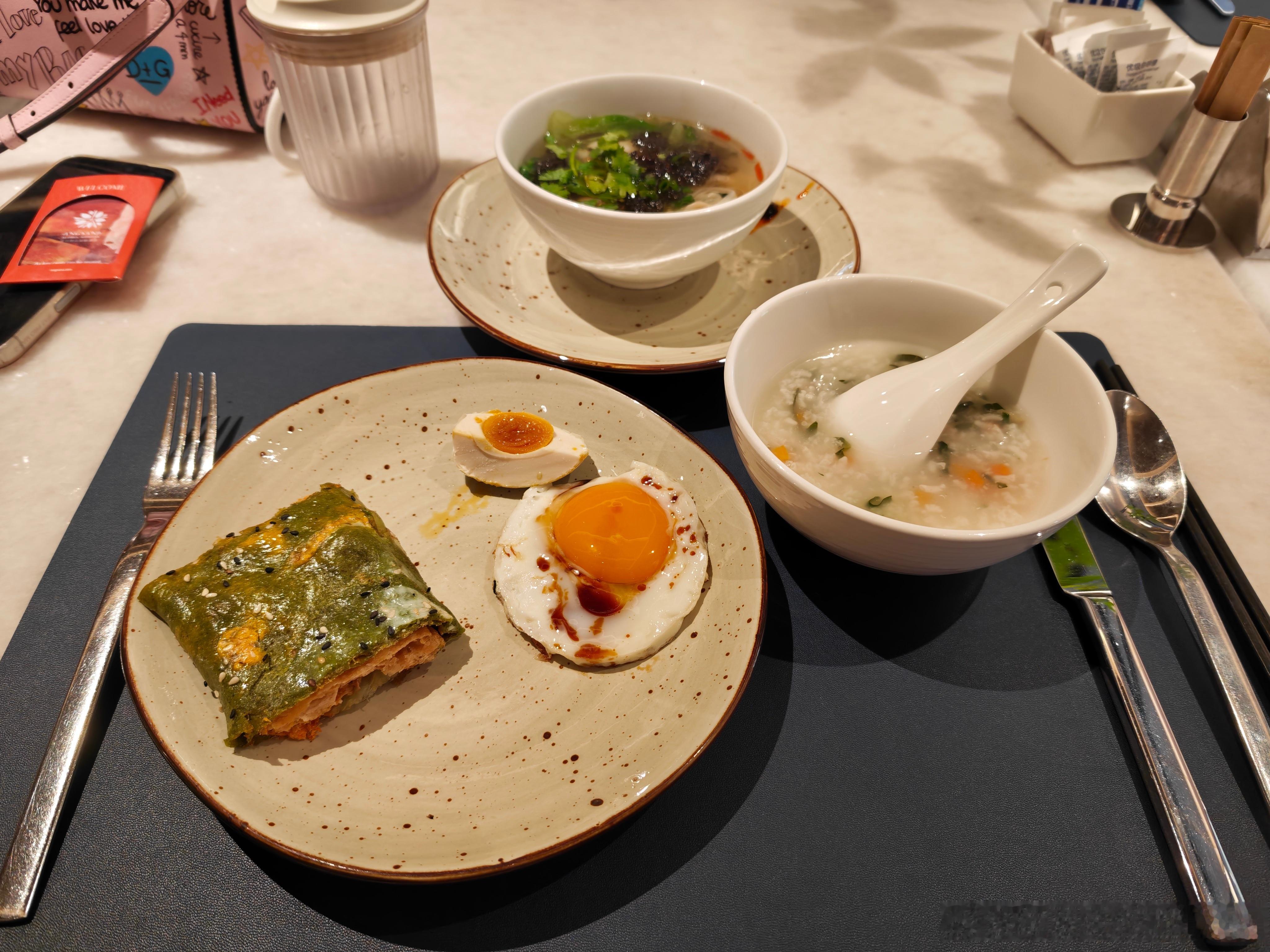 吃完早饭，开始干活！ 苏州·苏州狮山悦椿酒店