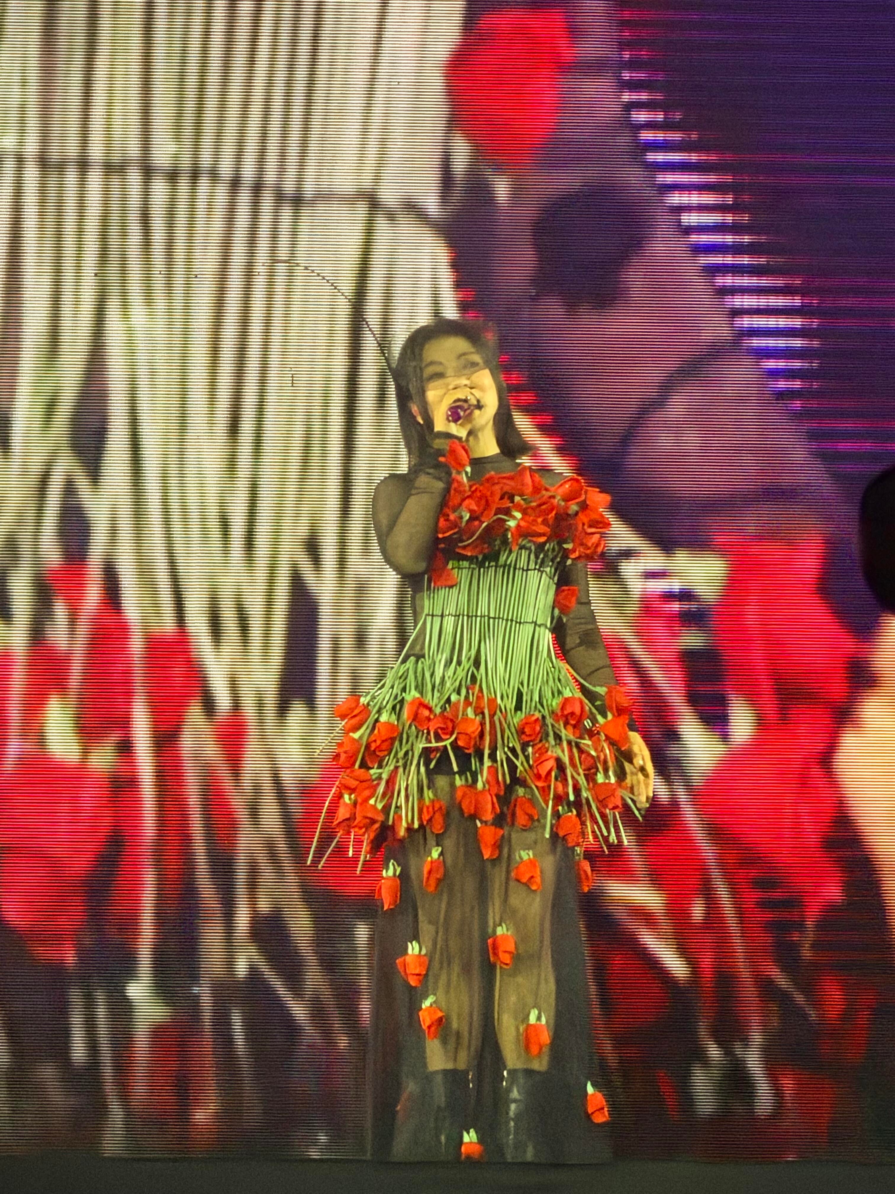丁当演唱会造型： 豆橛子开花 [笑cry] ​​​