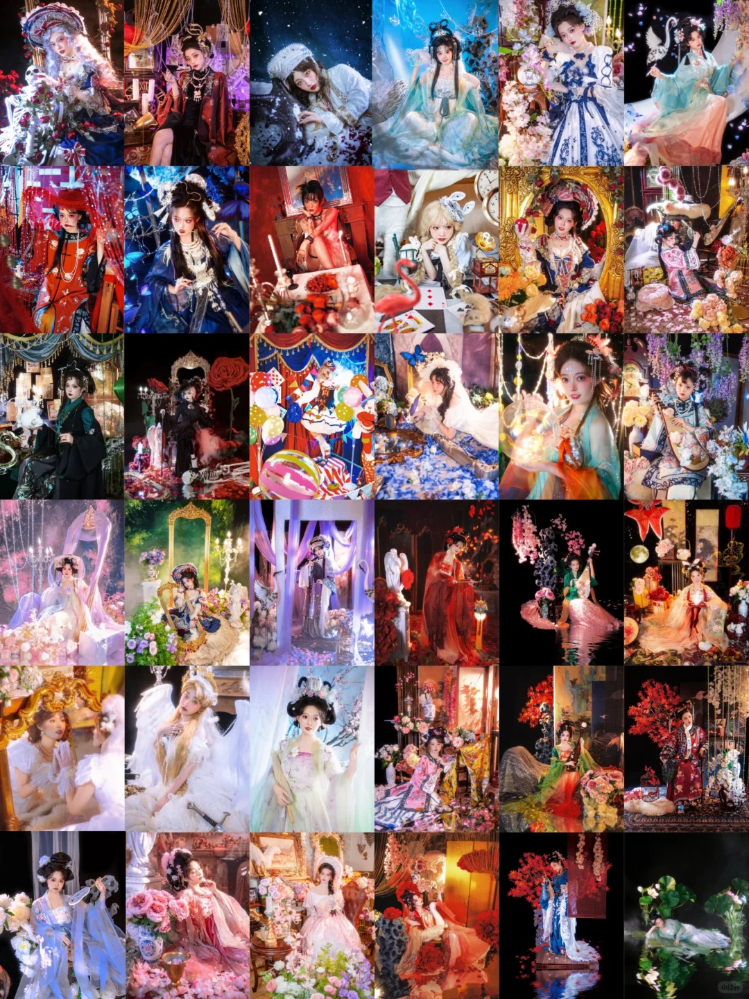 来看看1280两组女摄的实力|古风复古女摄