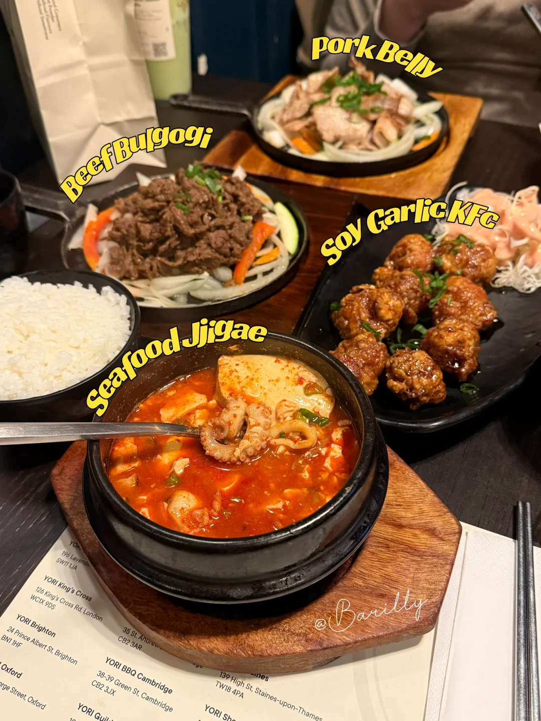 🇬🇧 入冬就要吃暖暖的海鲜豆腐汤饭吖🍚