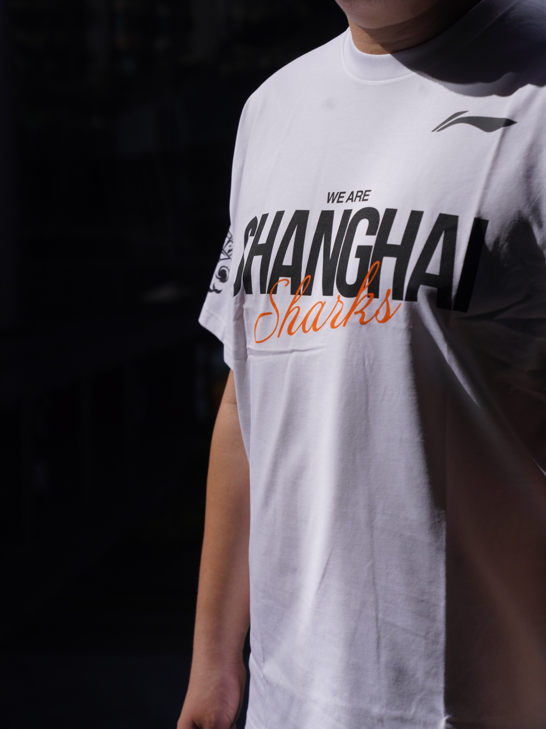 We are Shanghai Sharks今日ootd：上海限定上海久事大鲨鱼