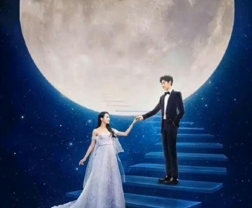 没有想到电视剧海报拍摄环境竟然这么简陋 ​​​