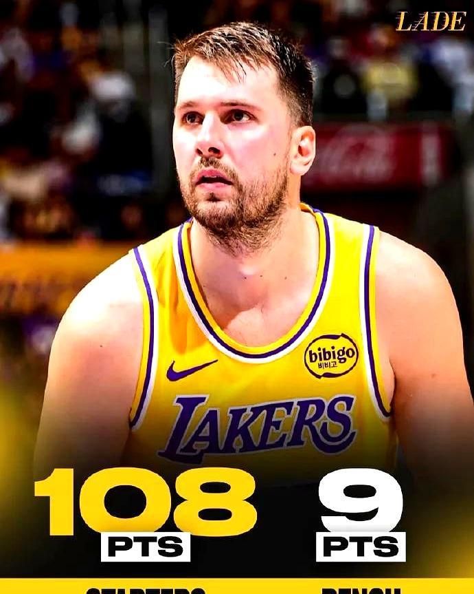 1月15号，湖人主场被黄蜂135-117打懵，输了18分。
 
开局挺顺，东契奇