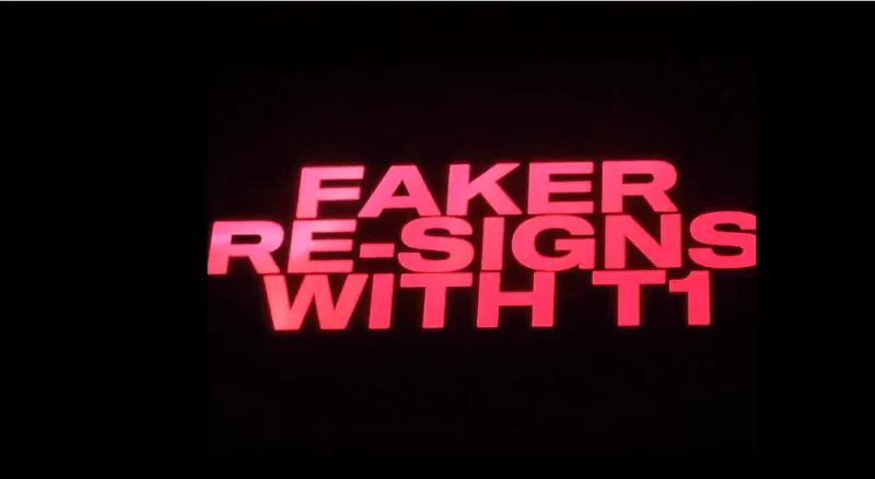 T1官宣与Faker续约4年，合约延长至2029年还要打这么久 lpl危！这下真