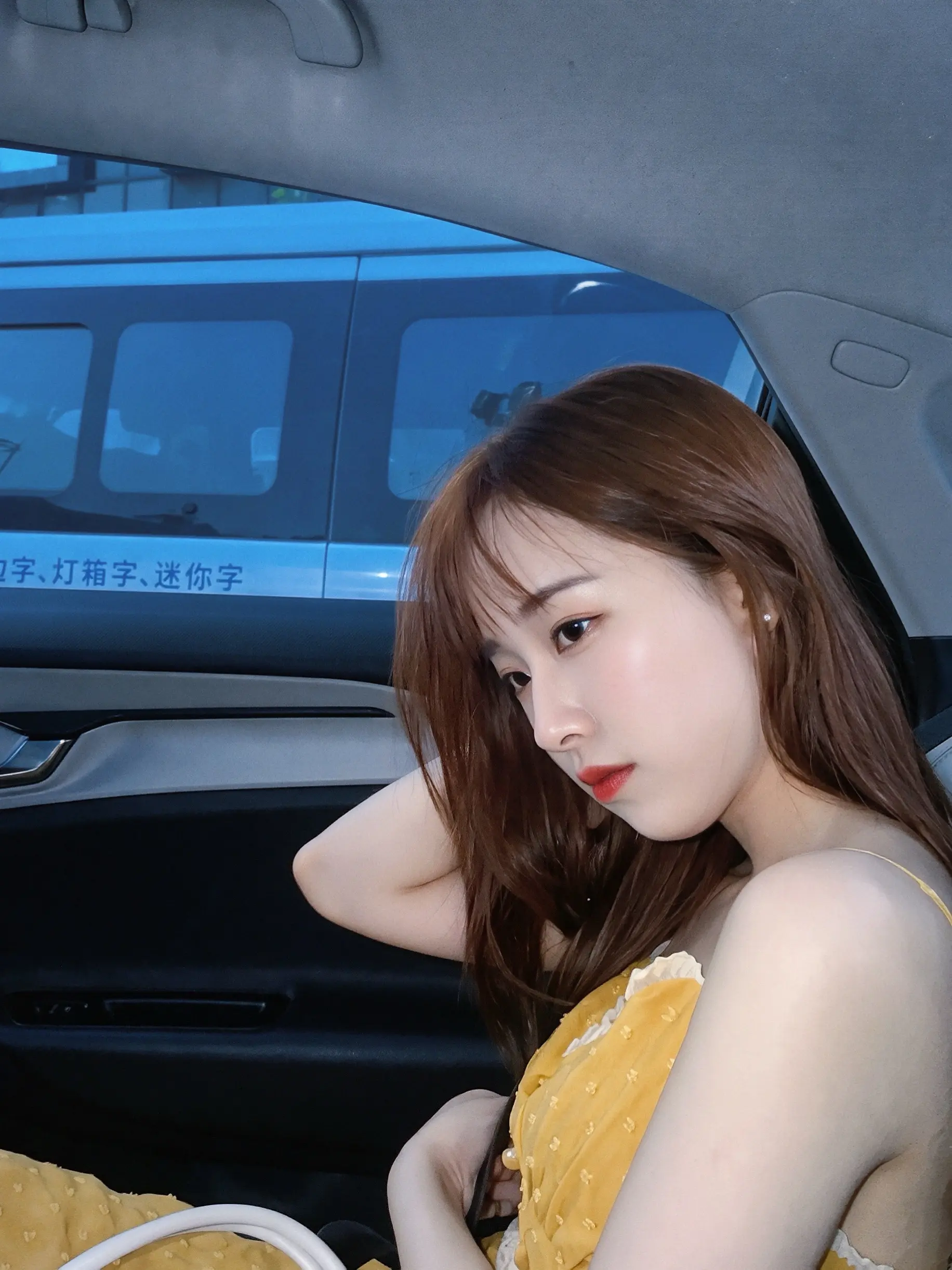 给我你的侧脸