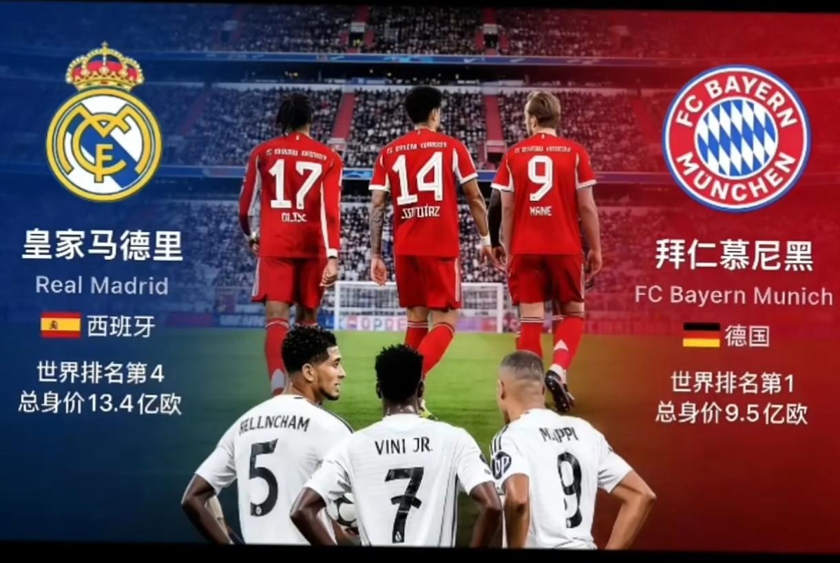 姆巴佩、维尼休斯死磕拜仁，是骡子是马，今晚见分晓！皇马输给马洛卡是障眼法，迷惑拜