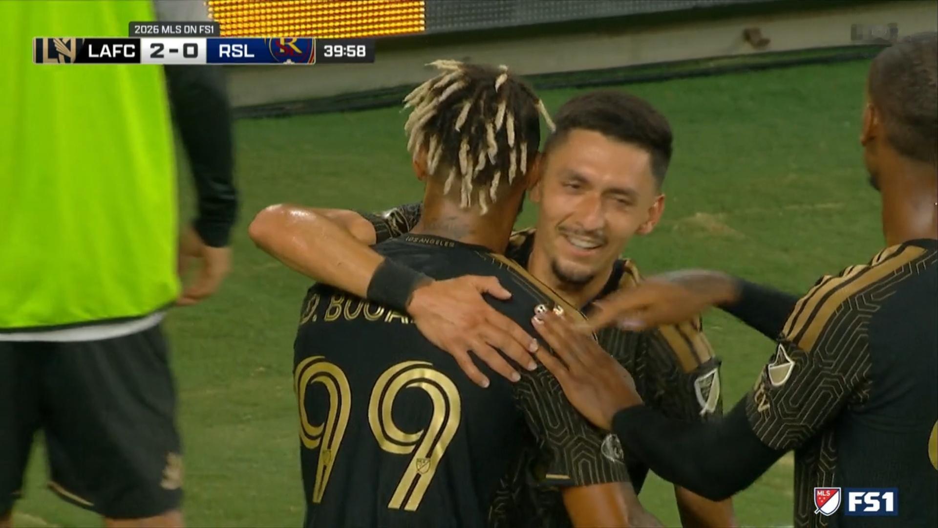 GOAL！LAFC完美配合，博安加破门！2-0！ 