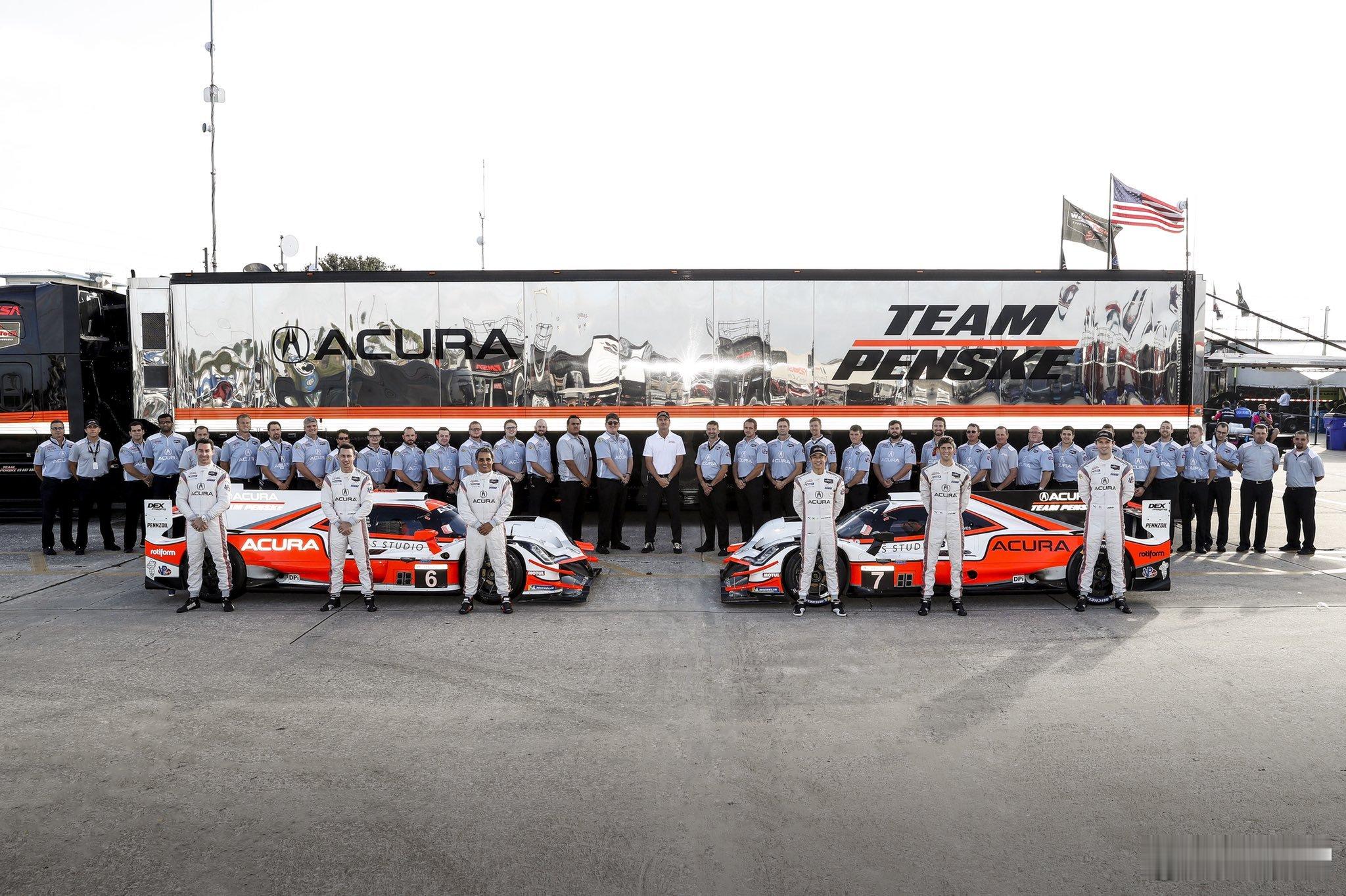2020年IWSC收官战Team Penske年终合照 