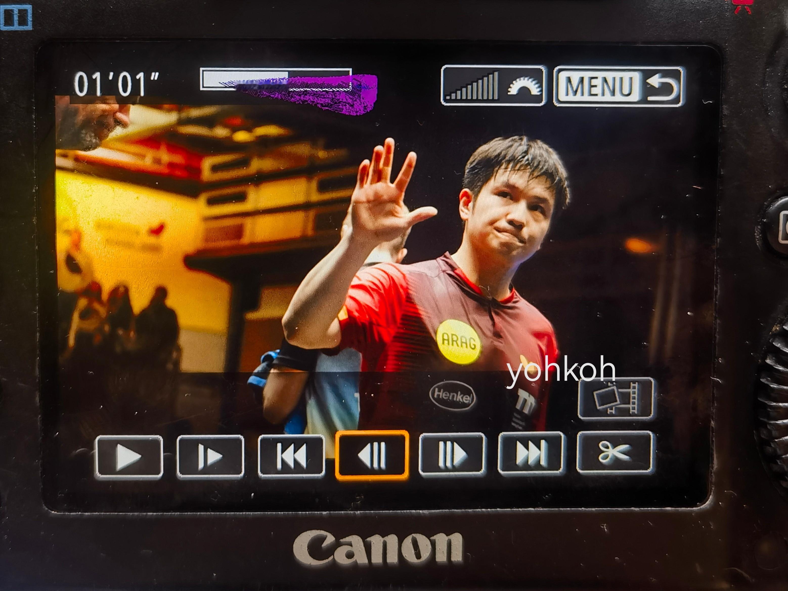 樊振东德甲乒乓球联赛 恭喜樊振东下次见​​​
