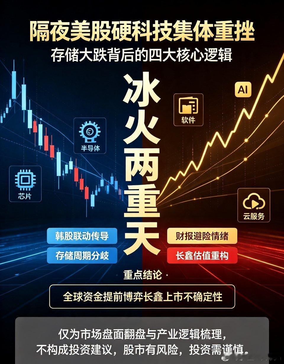 昨晚的美股大家都看了吧？如果你在看盘，会有一种感觉，那就是冰火两重天！美股最近的