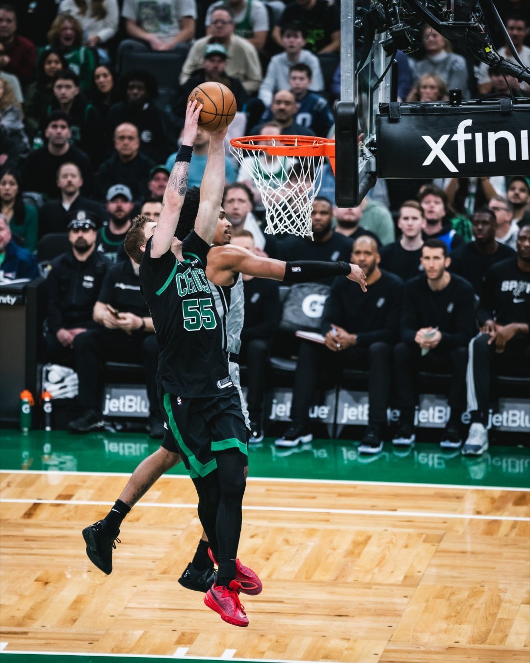 凯尔特人图库 连续打出出彩的表现，二年级的沙伊尔曼，今年大概率可以进入球队季后赛