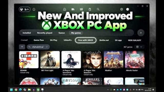微软 Xbox PC 应用大改版：加载更快，商店页游戏页合并