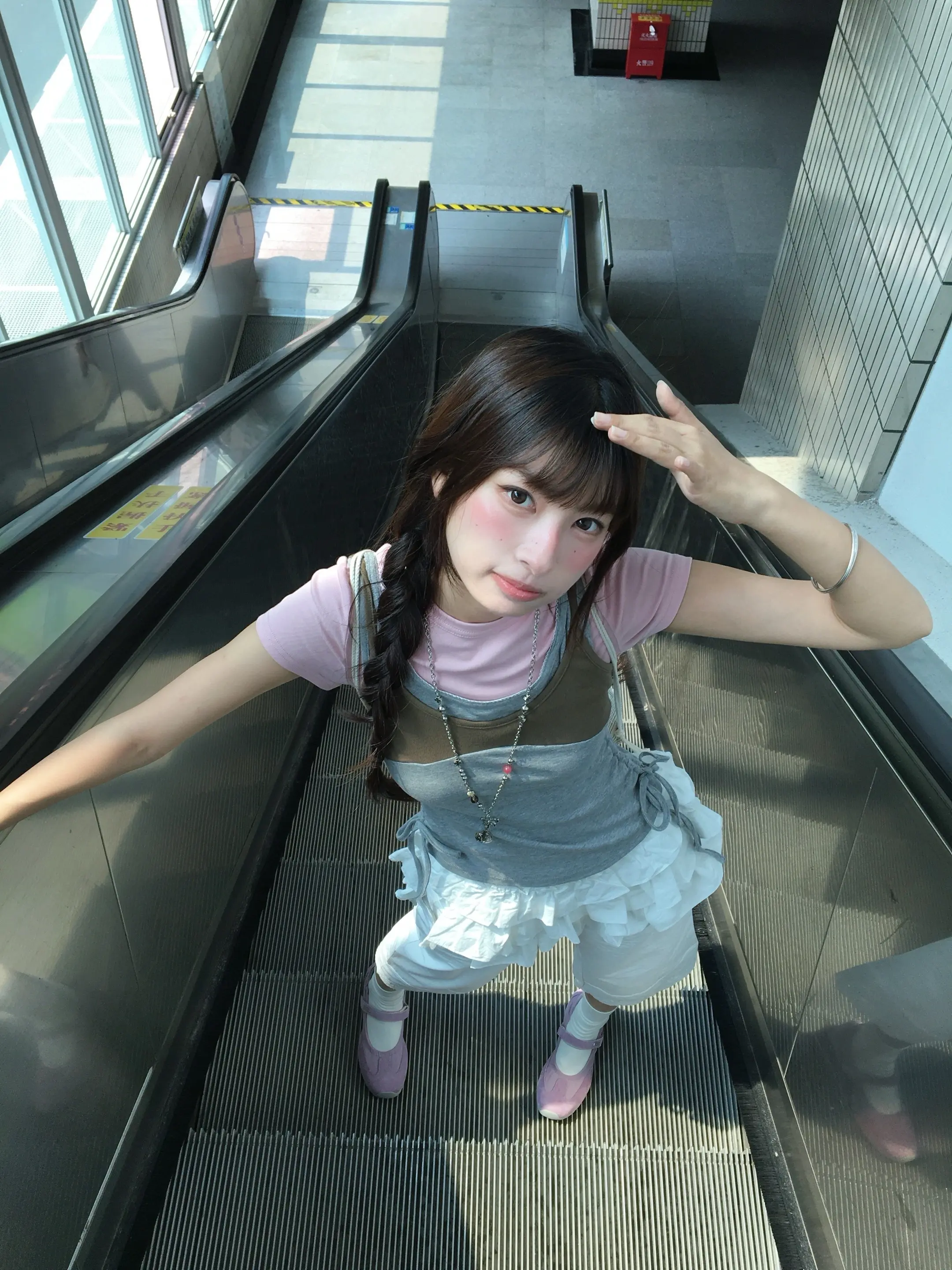 💗ིྀ地铁韩系少女。