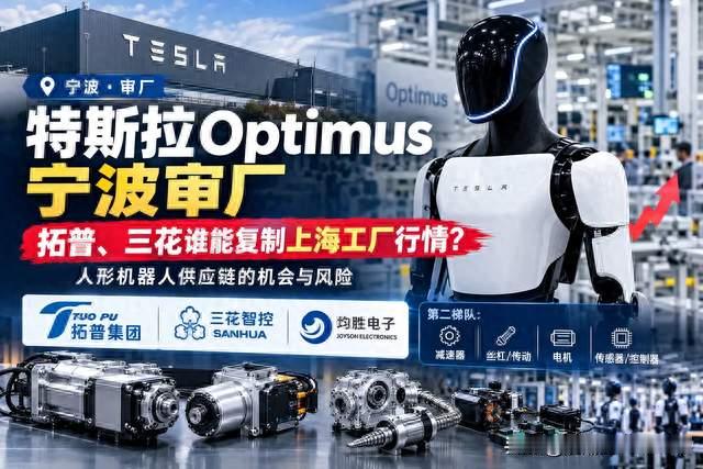 特斯拉Optimus宁波审厂：拓普、三花谁能复制上海工厂行情？