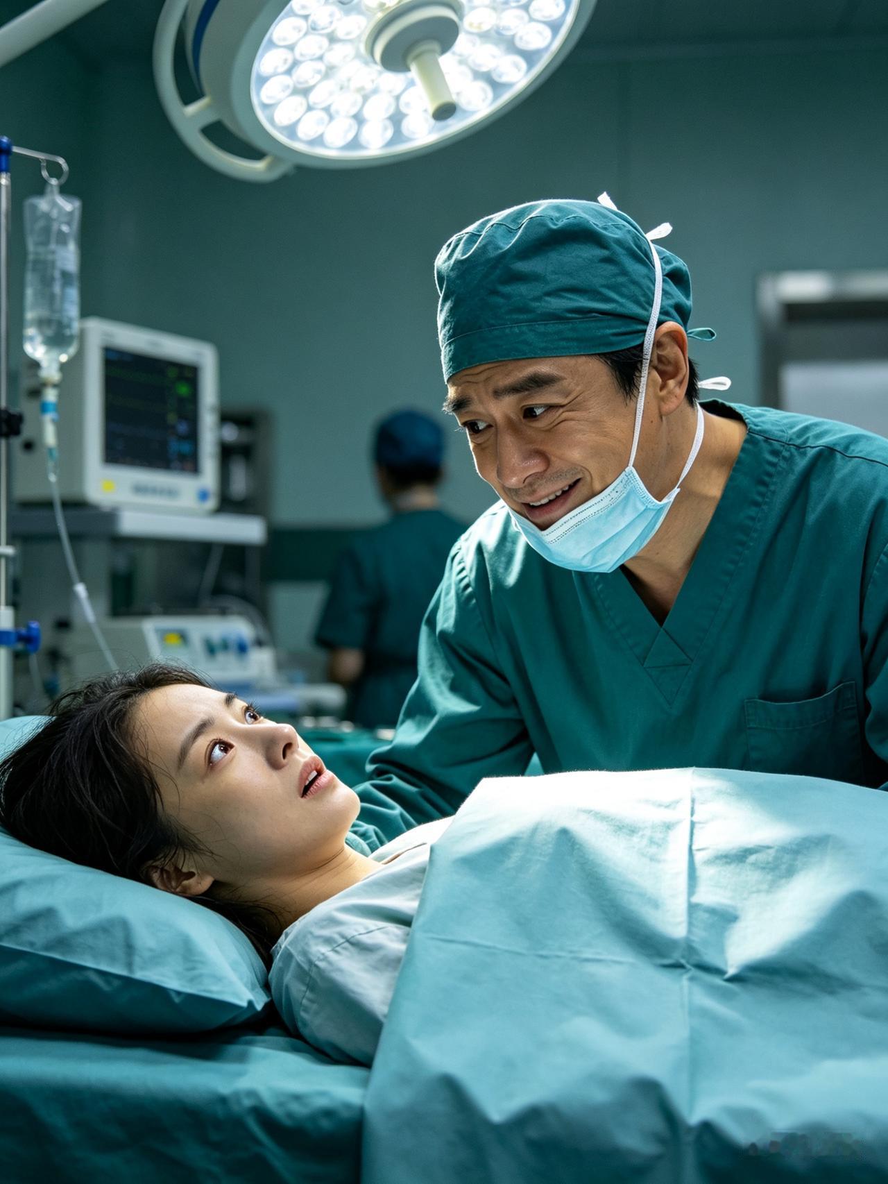 生娃时护士询问孩子爸爸怎么没来，我咬着牙：“他死了！”主刀的医生动作一顿，摘下口