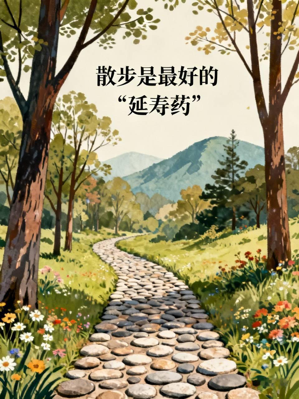 你认为散步是最好的“延寿药”吗我认为散步是最好的运动，也是最适合年龄比较大的人的