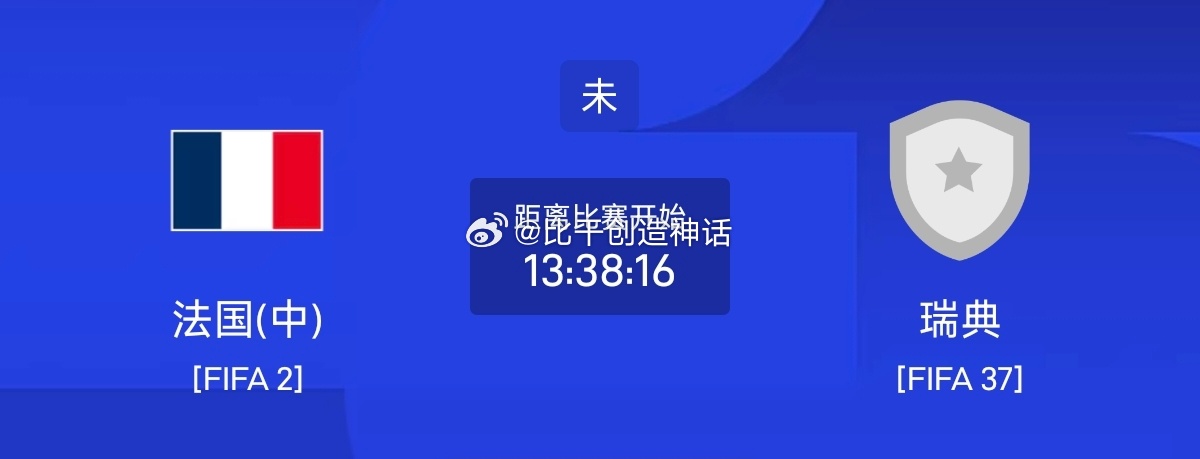 今日足球单场赛事前瞻分析周六078 世界杯 法国vs瑞典方向：主胜年龄：20 2
