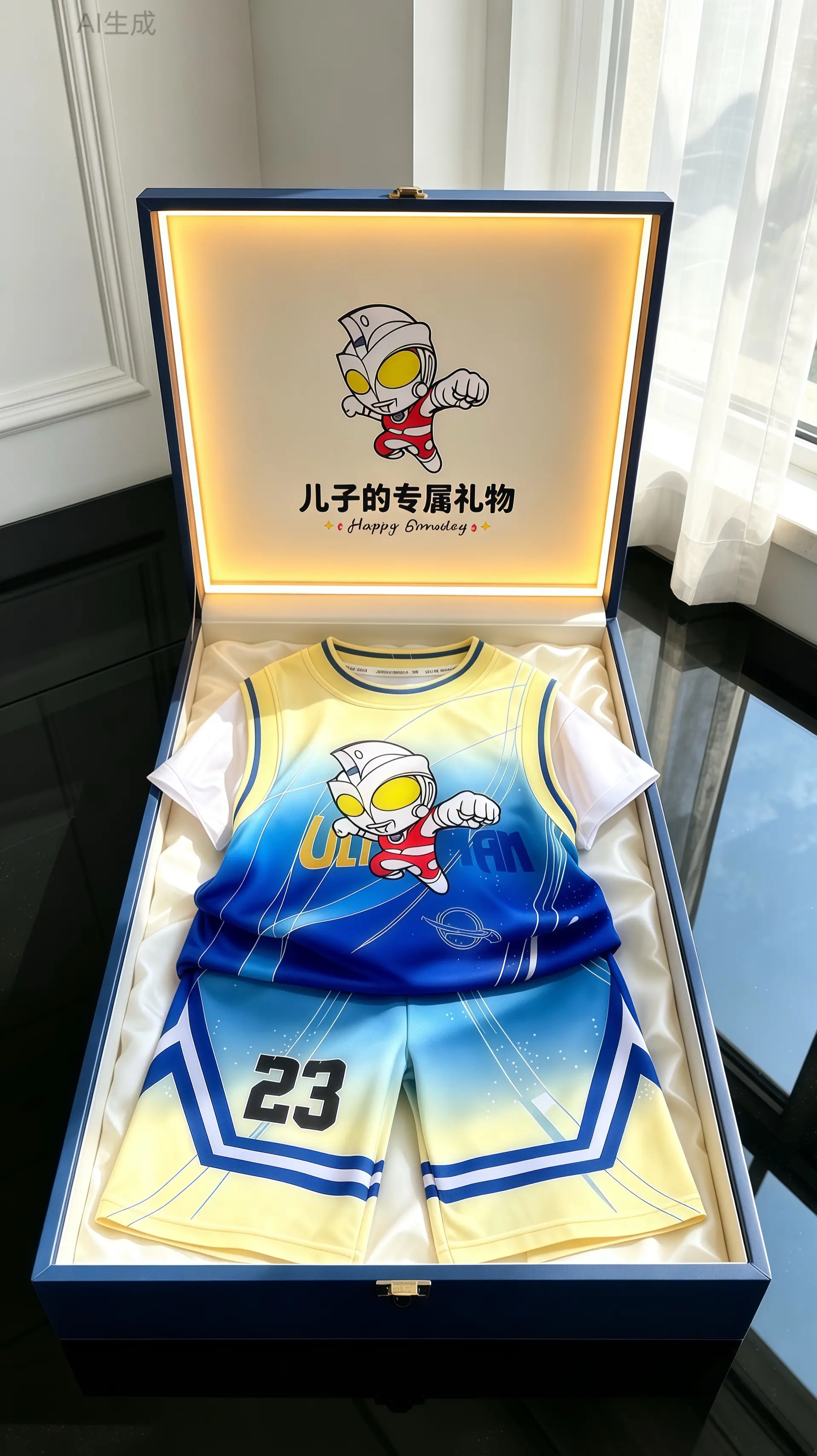 男宝穿搭 奥特曼男童套装 哪个奥特曼是你的光 我就是这条gai最亮的仔...