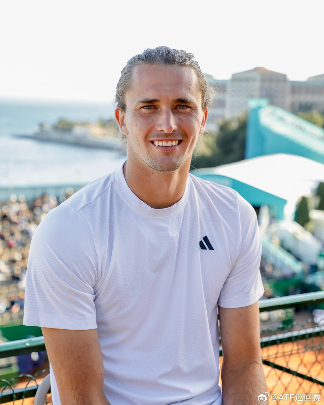 大战前的松弛感，微笑大片第二波📷谁的笑容最治愈你？😃网来不息ATP