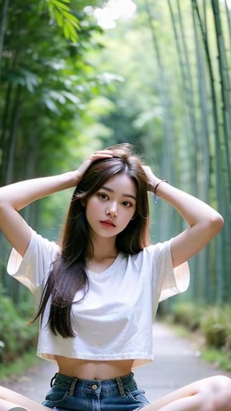 上联：幽径青竹节节绿，求下联，小要求第三个字与尾字对应，如青对绿，都是颜色状态，