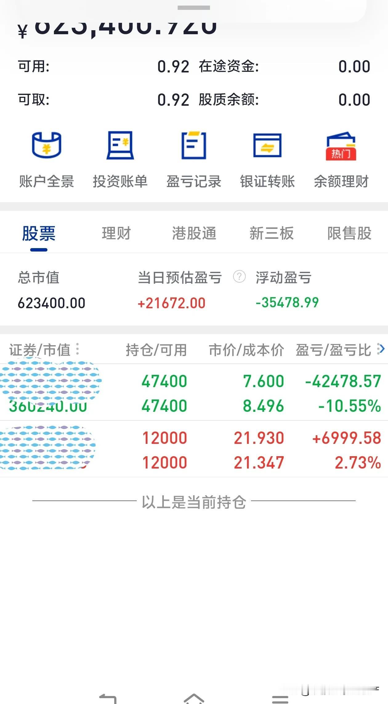 股票和期货都有风险。股票慢慢回本，期货慢慢亏钱，觉得股票安全很正常。
从我投资成