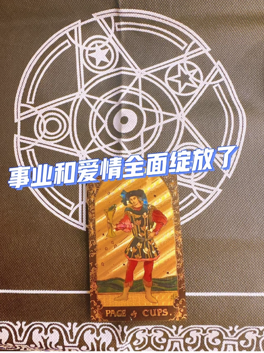 宇宙传讯|你将成为太阳，无需凭借谁的光 圣杯侍从的出现，让我看到了一个...