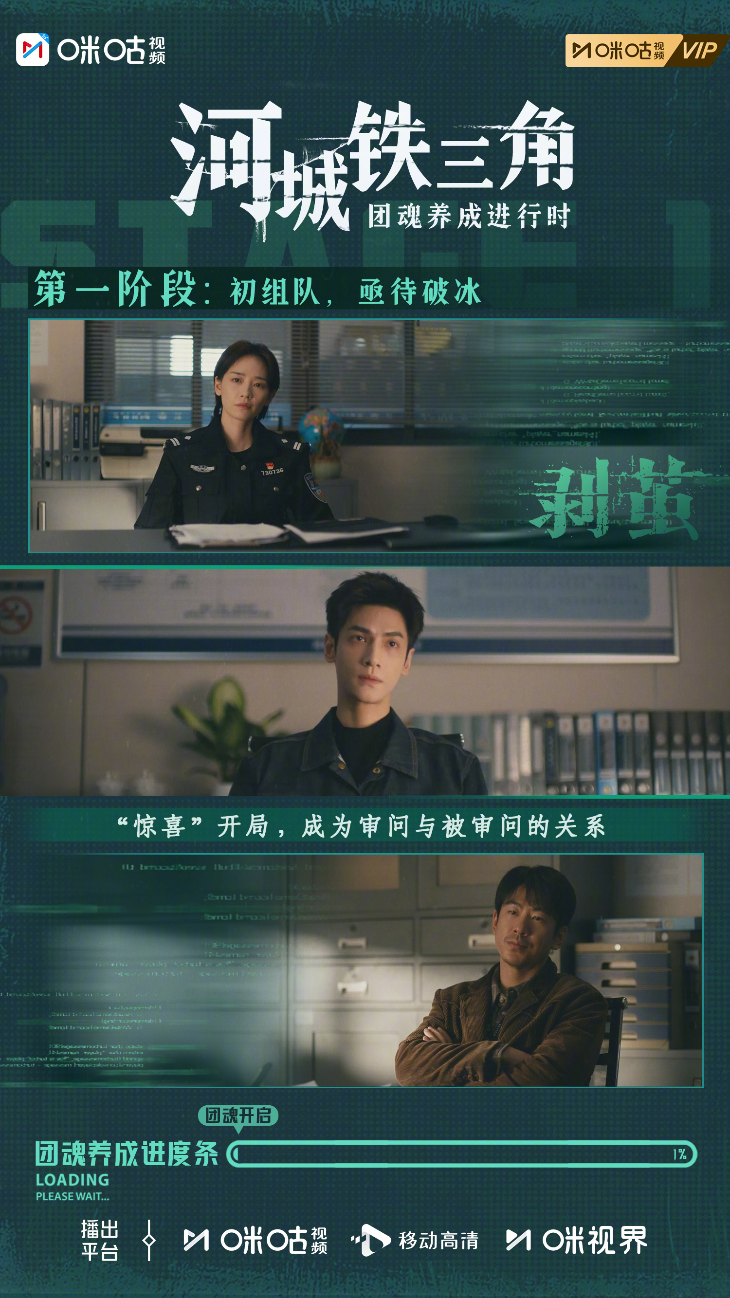 #上咪咕看剥茧##剥茧# 团魂养成进行时✊齐思哲祝青越韩烽从开始时的相互试探，到