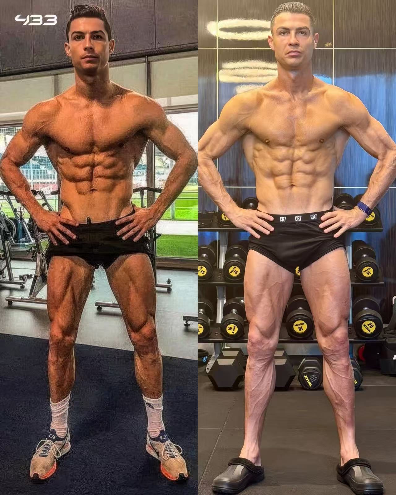 罗哥虽然已经40岁了，但身体年龄还不到30岁，简直是全球运动员的模范。 