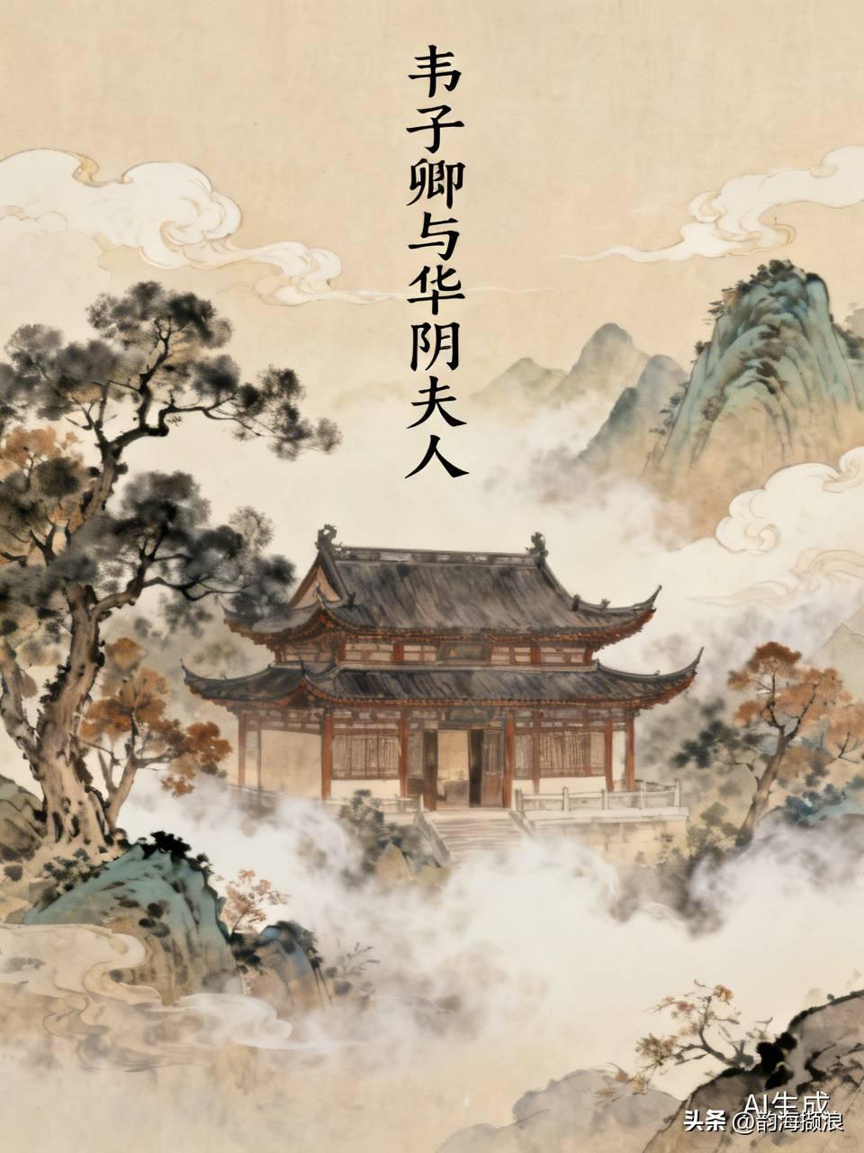 古籍上记载的诡故事
宋朝时期，韦子卿被举荐为孝廉后与友人一起到华阴庙游玩，并设酒