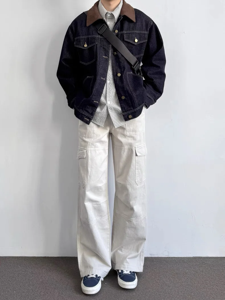 基础干净的早春通勤look