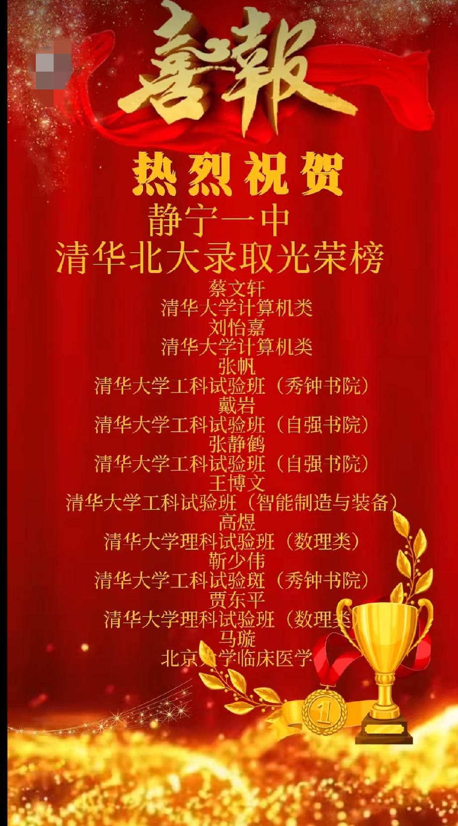 甘肃静宁一中，静宁人的骄傲，孩子们的榜样