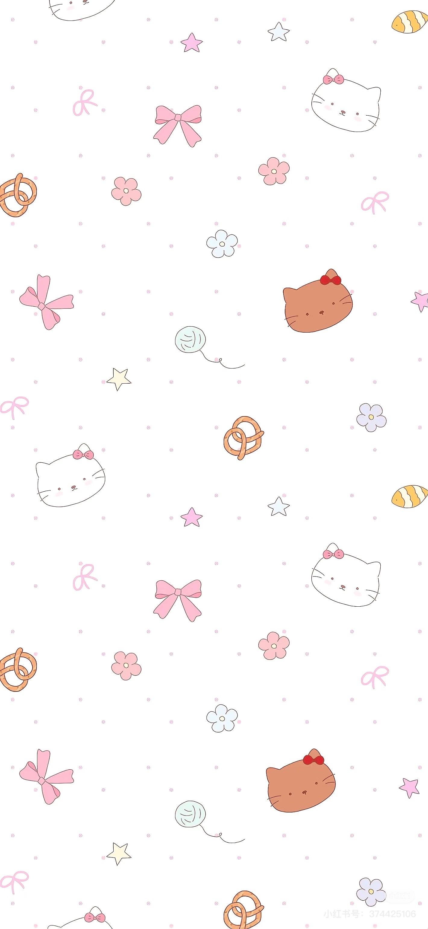 Hello Kitty壁纸分享三丽鸥｜粉色壁纸｜少女心壁纸｜甜美壁纸｜软萌壁纸｜