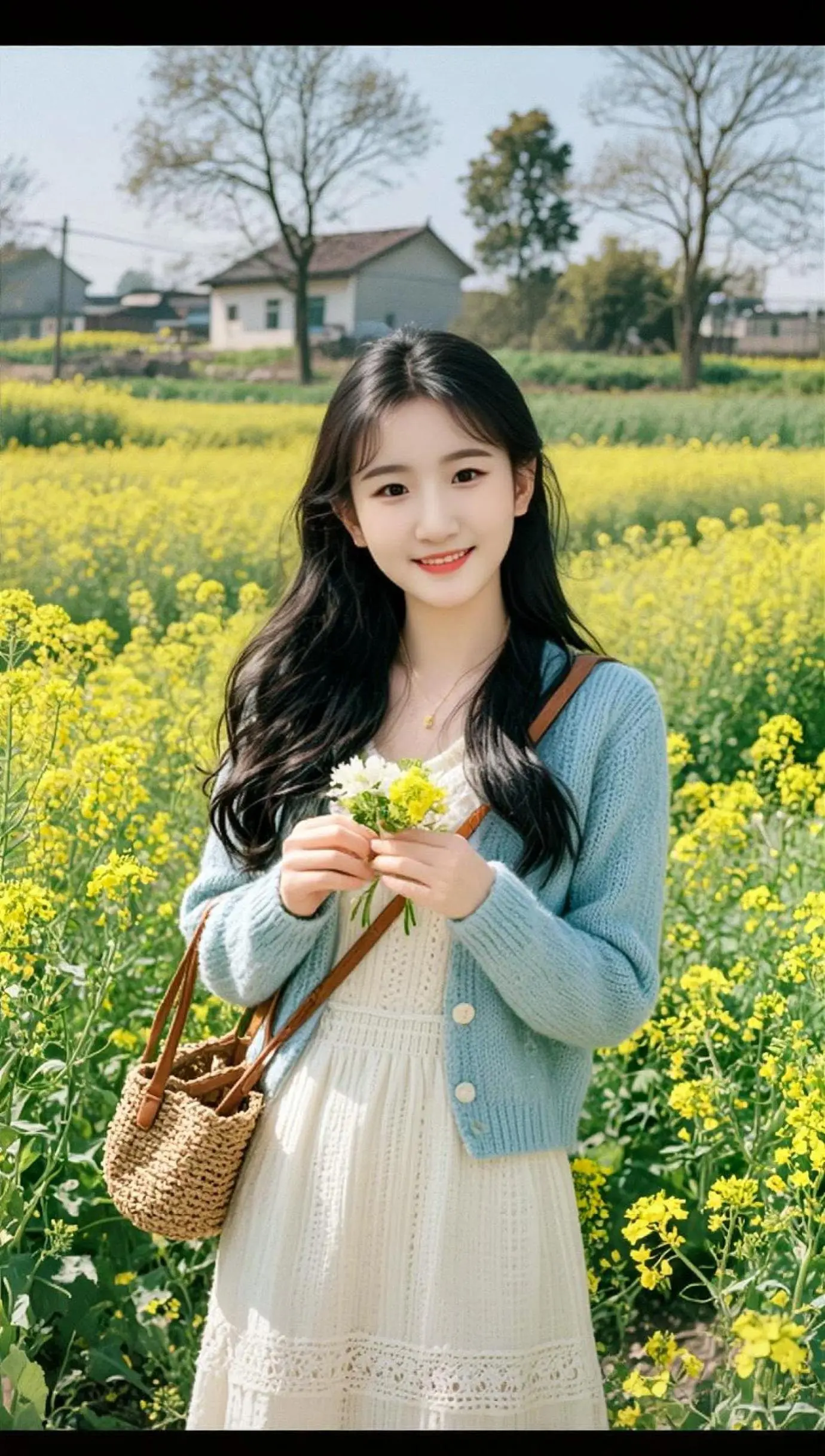 AI春日田园照 随变ai随便玩