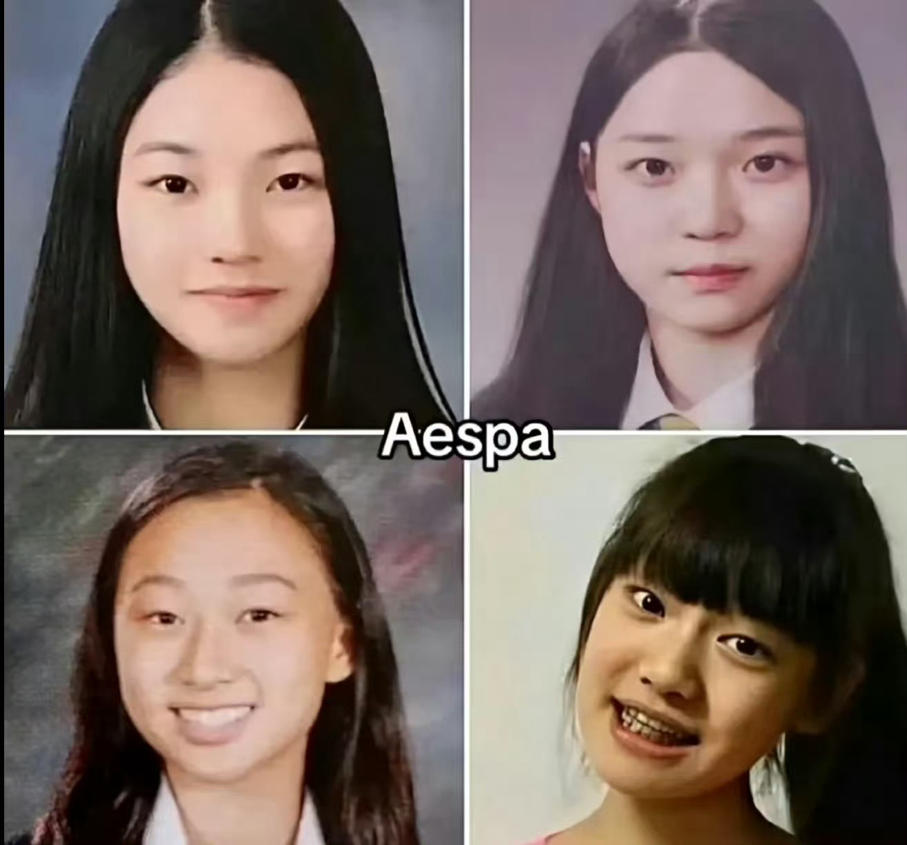 ive、aespa、newjeans 五团一们的原生脸 纯天然就是漂亮[捂嘴哭]