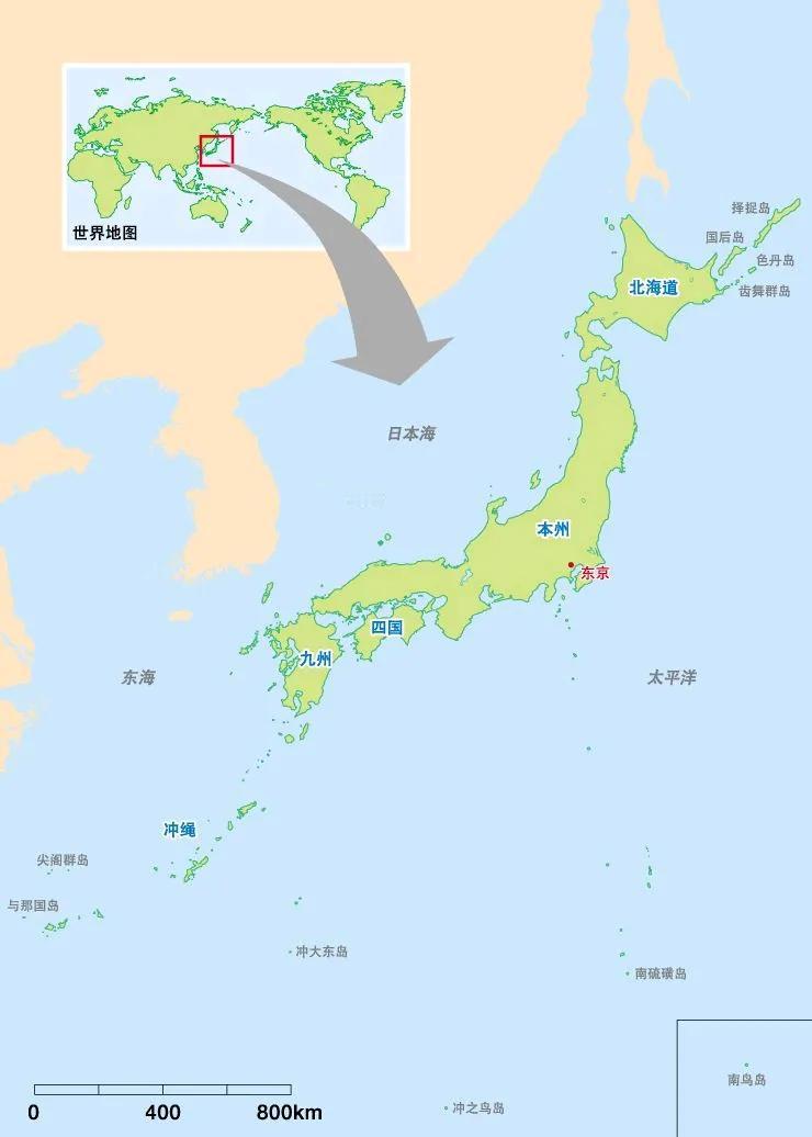 高度发达的经济体，仅次于美国的发达国家——日本

中国有个隔海相望的邻居日本，其