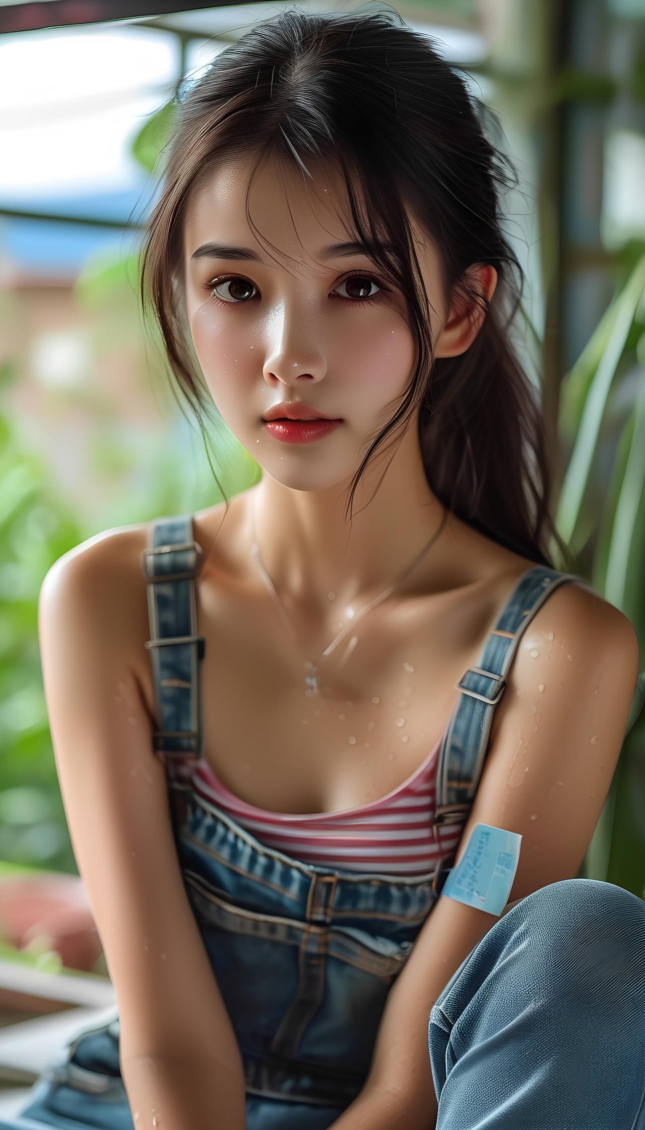#清纯甜美